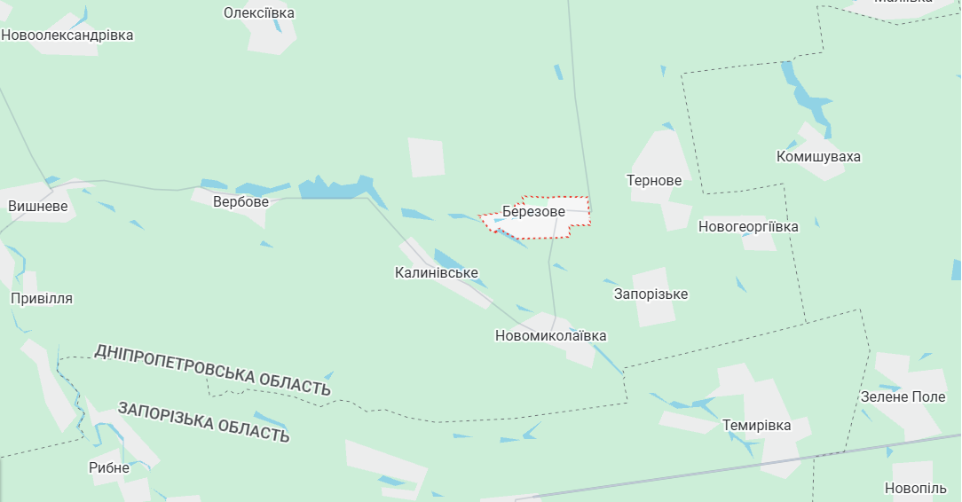 Шаг за шагом: ВСУ взяли под контроль Березовое на Днепропетровщине